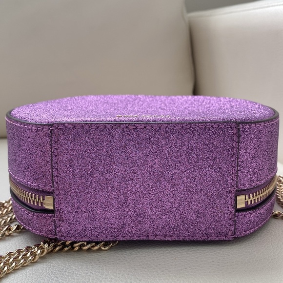 Kate Spade Purple Glitter Bag with Gold Details - Picture 6 of 8